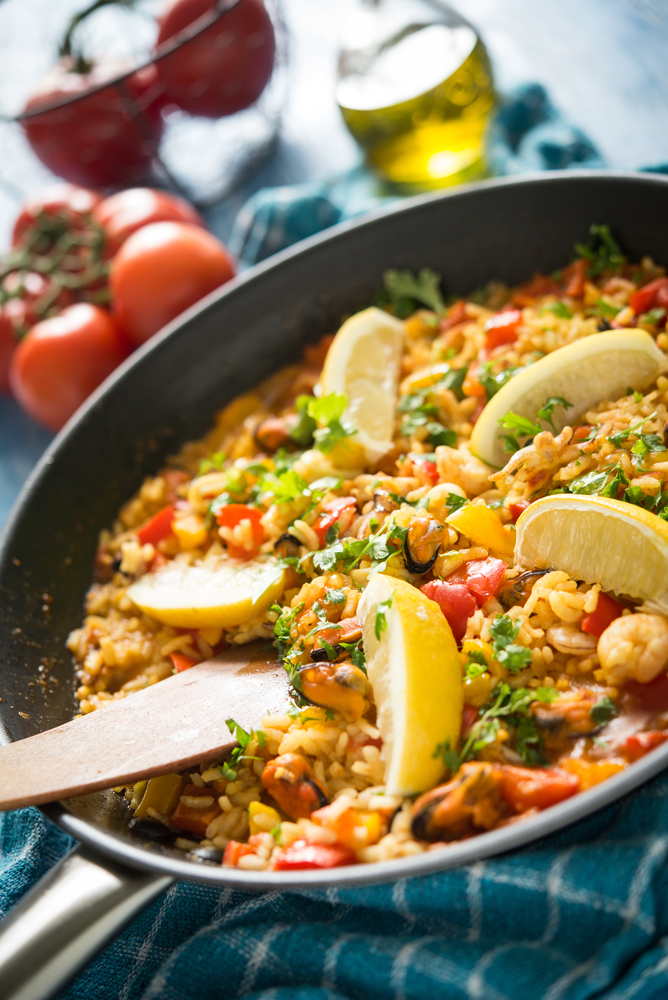 Rice Recipe: Seafood Paella